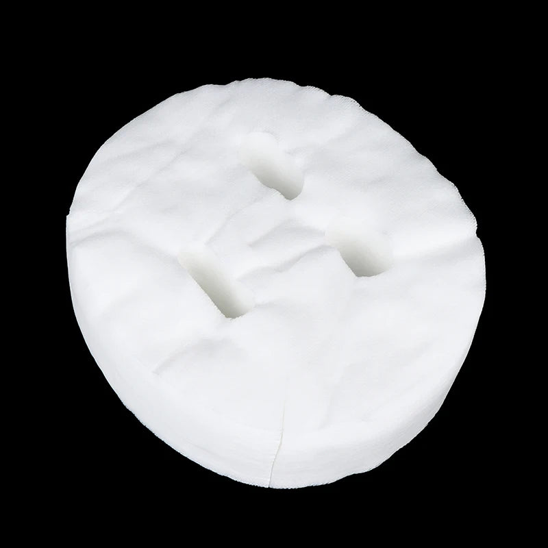 100pcs Face Mask Paper Nature Non-Woven Fabric DIY Facial Masque Sheet