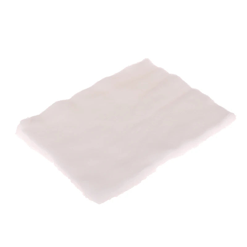 100pcs Disposable Spa Face Gauze Mask Paper Sheet Beauty Salon Special Gauze Block Pre-Cut Facial Sheet Skin Fiber Paper