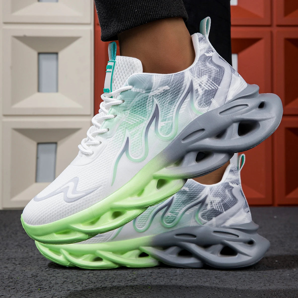 YRZL Sport Men Casual Shoes Outdoor Classic Non Slip Breathable Running Sneaker Men Comfortable Women Athletic Jogging Shoes Man