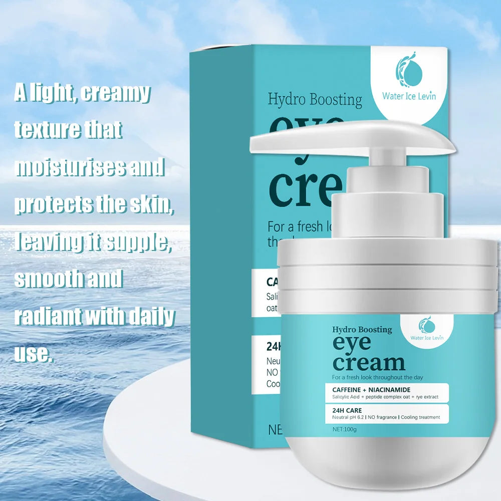 100g Hydrating eye cream: Caffeine + niacin aminosalicylic acid + peptide complex + rye extract