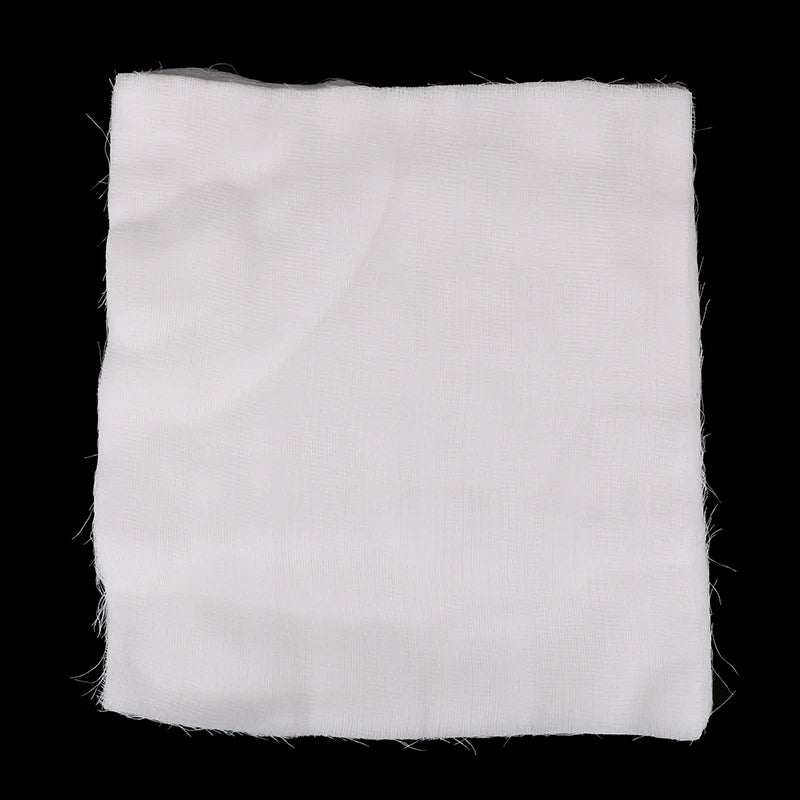 100pcs Disposable Spa Face Gauze Mask Paper Sheet Beauty Salon Special Gauze Block Pre-Cut Facial Sheet Skin Fiber Paper