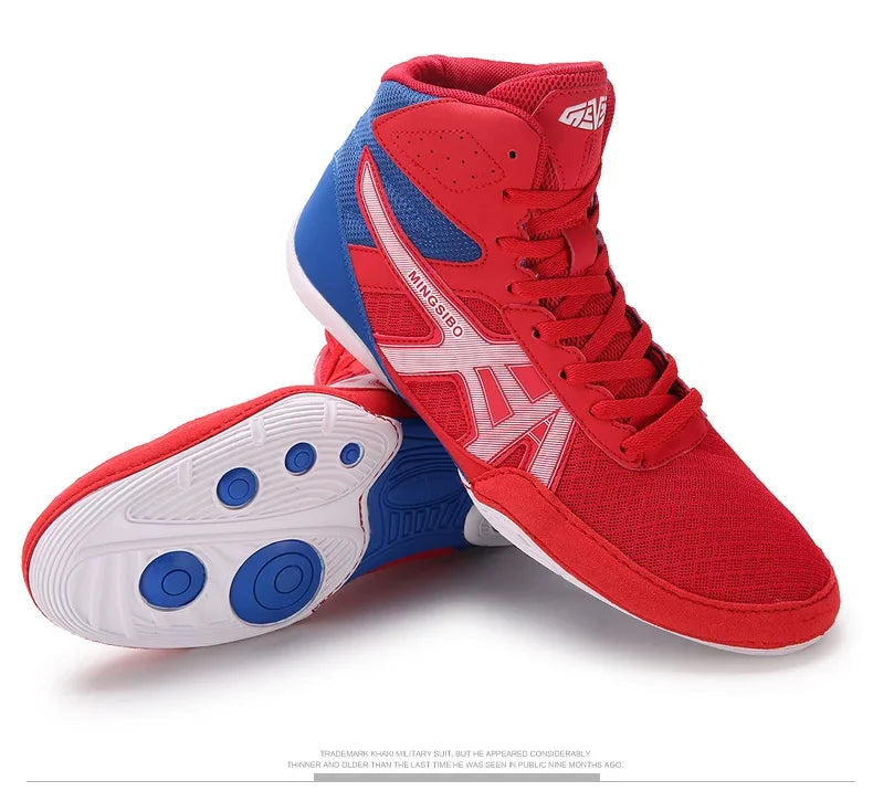 Wrestling Shoes for Men Women Outdoor Training Boxing Sneakers Male Quality Women Sport Flighting Shoes Big Size