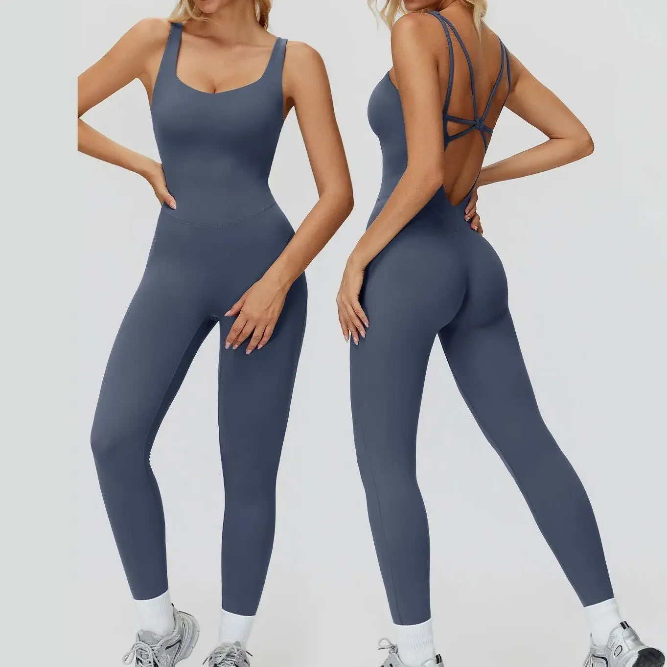 Yoga Set Women's Tight fitting Slimming Jumpsuit Running Exercise fitness Suit Women One-Piece Quick Dry Gym Workout Tracksuit
