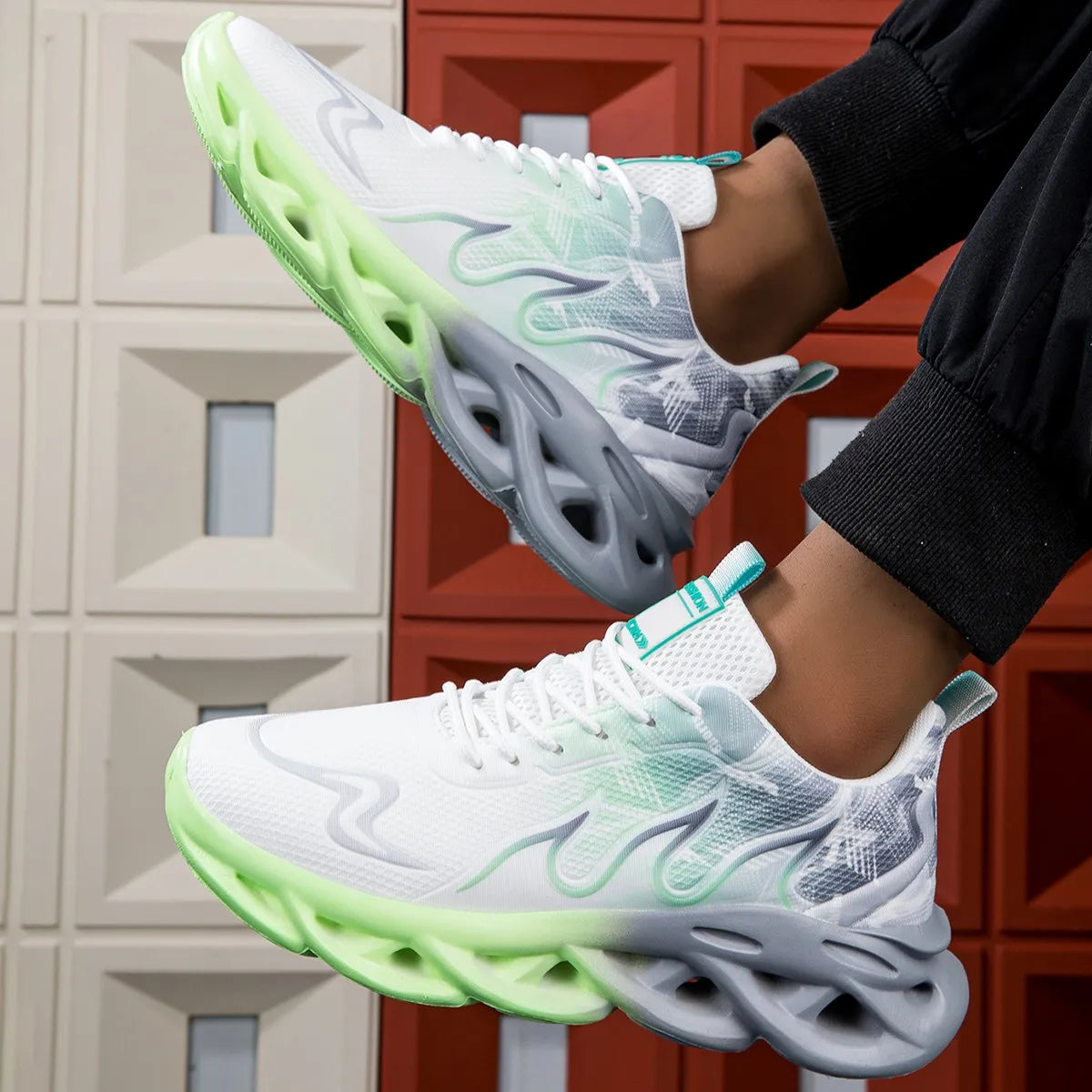 YRZL Sport Men Casual Shoes Outdoor Classic Non Slip Breathable Running Sneaker Men Comfortable Women Athletic Jogging Shoes Man