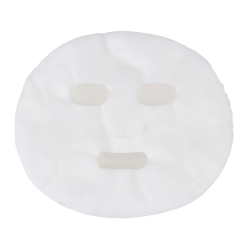 100pcs Face Mask Paper Nature Non-Woven Fabric DIY Facial Masque Sheet