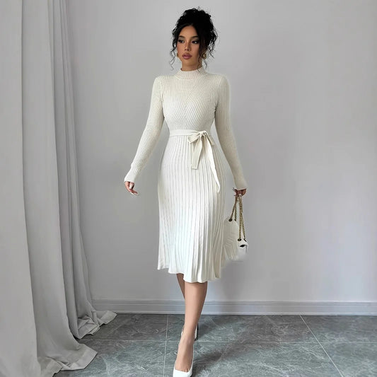 2025 Autumn Vestidos Para Mujer Winter Sundress Long Dresses For Women Vintage Dress De Mujer Elegantes Vestido Feminino Dress