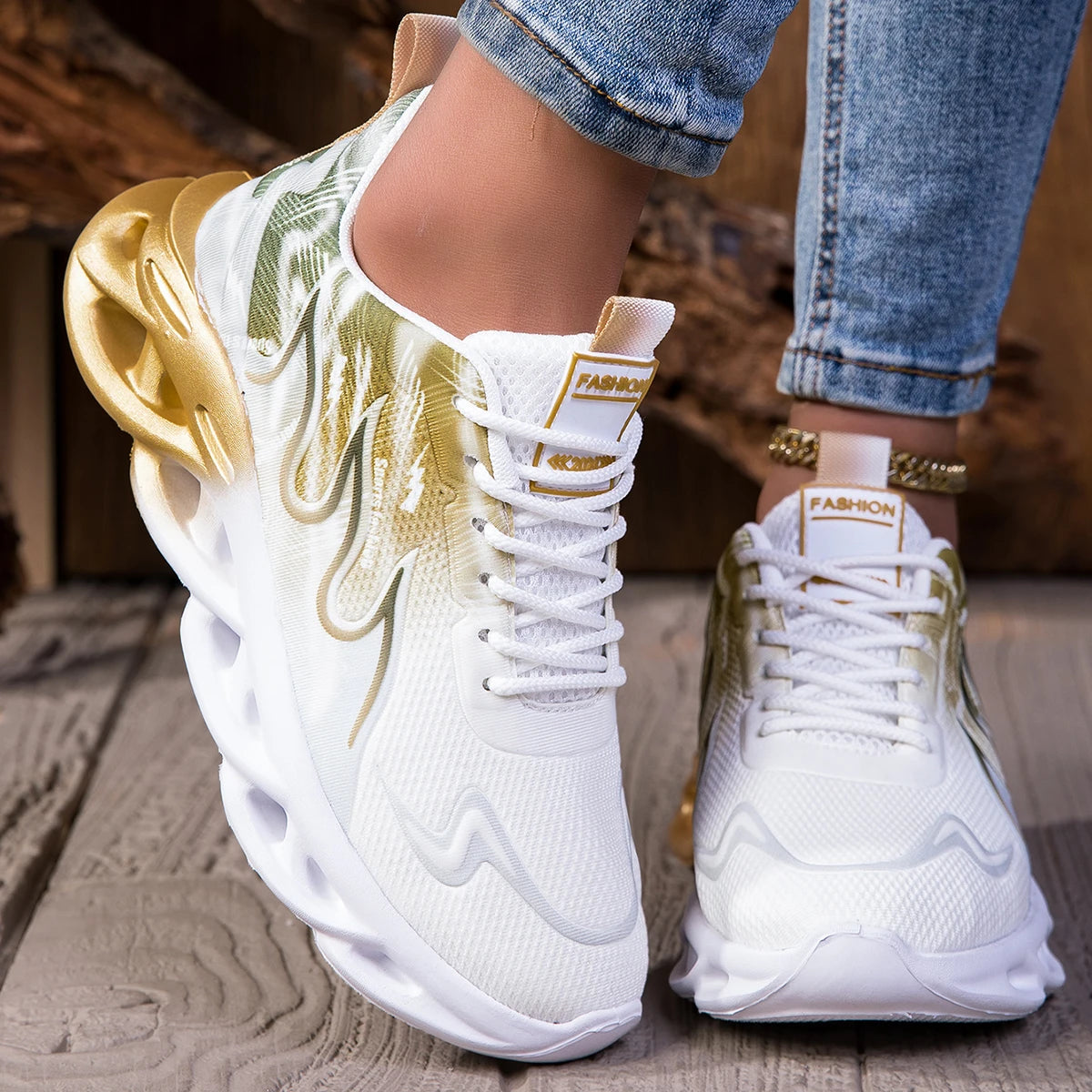 YRZL Sport Men Casual Shoes Outdoor Classic Non Slip Breathable Running Sneaker Men Comfortable Women Athletic Jogging Shoes Man