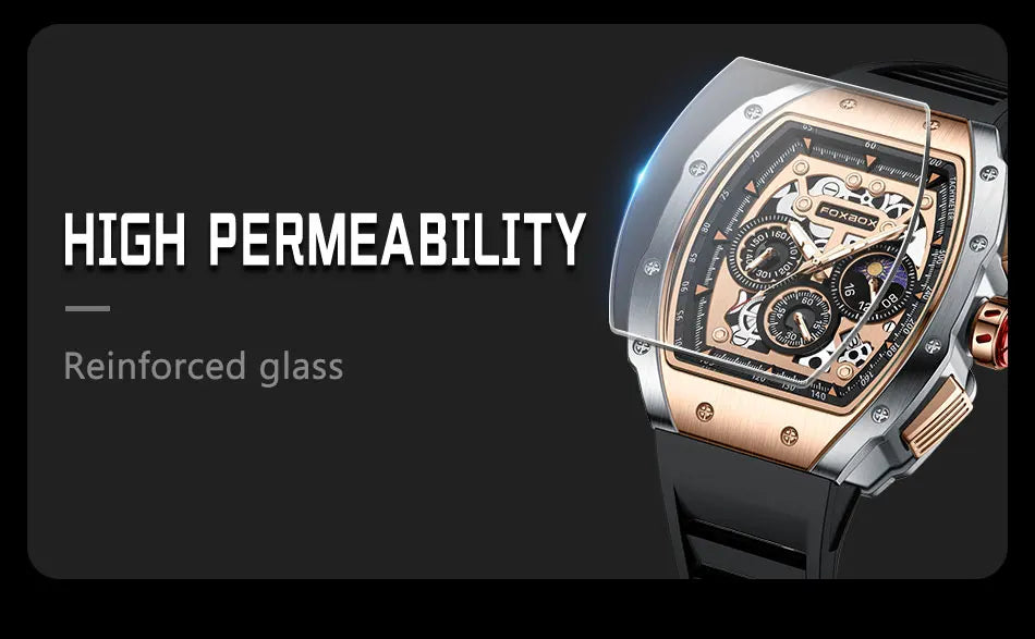 2024 New Sports Watch Men Top Brand Luxury Mens Watches Business Waterproof Military Quartz Chronograph Wristwatch Montre Homme