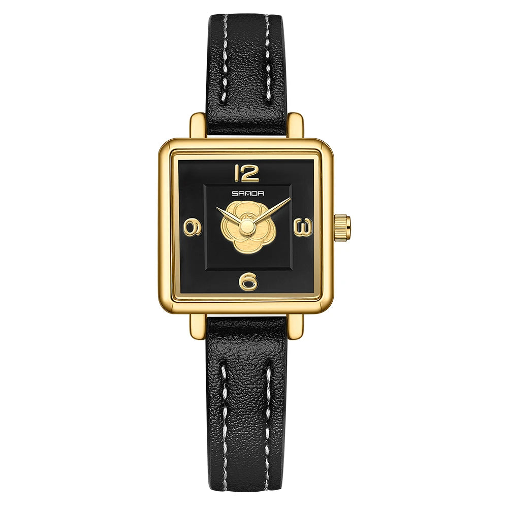 Womens Watches for Woman Stainless Steel ladies Watch Minimalist Girl Clock Outdoor Travel Woman Square Wristwatches Reloj Homer