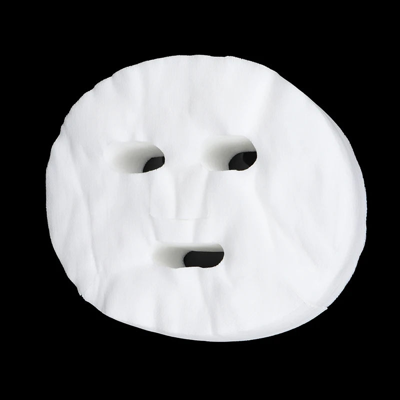 100pcs Face Mask Paper Nature Non-Woven Fabric DIY Facial Masque Sheet