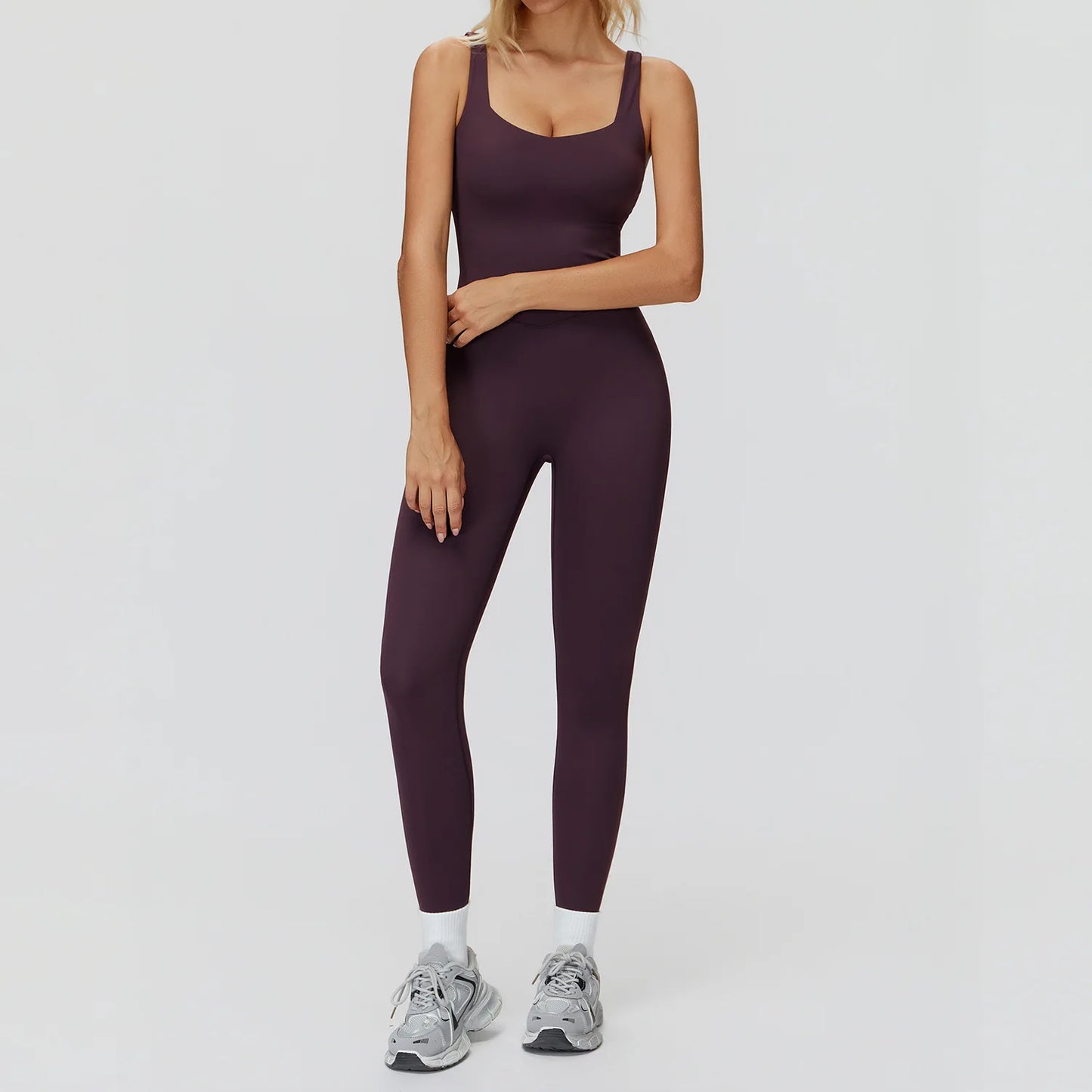 Yoga Set Women's Tight fitting Slimming Jumpsuit Running Exercise fitness Suit Women One-Piece Quick Dry Gym Workout Tracksuit