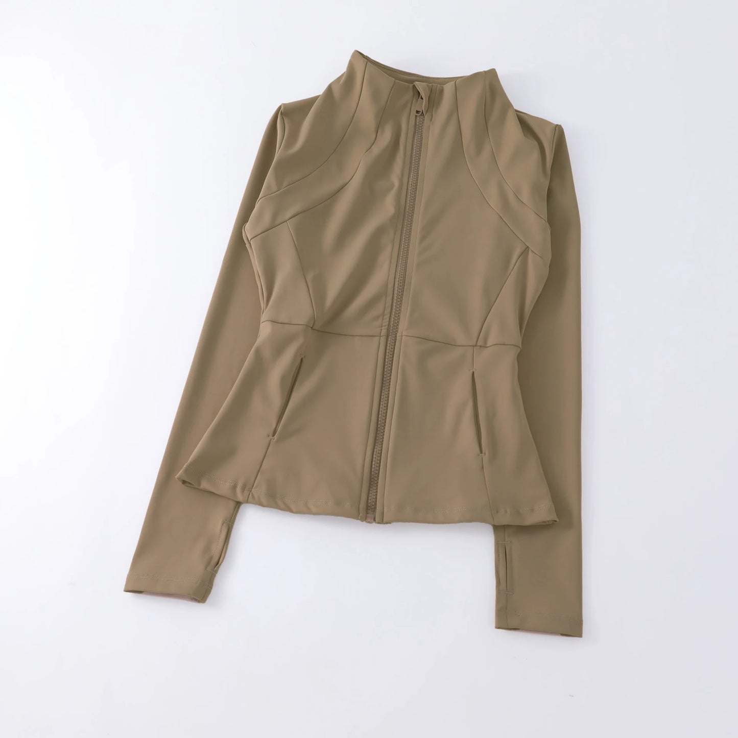 Yoga Clothes Windbreaker Sportswear Woman Running Long Sleeve Sweatshirt Sports Jackets Top Women Workout Tops Activewear