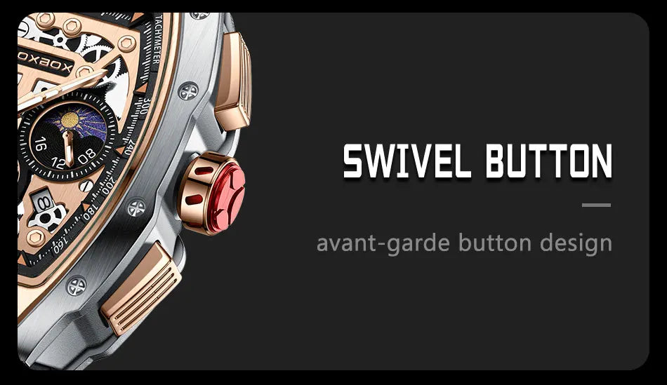 2024 New Sports Watch Men Top Brand Luxury Mens Watches Business Waterproof Military Quartz Chronograph Wristwatch Montre Homme