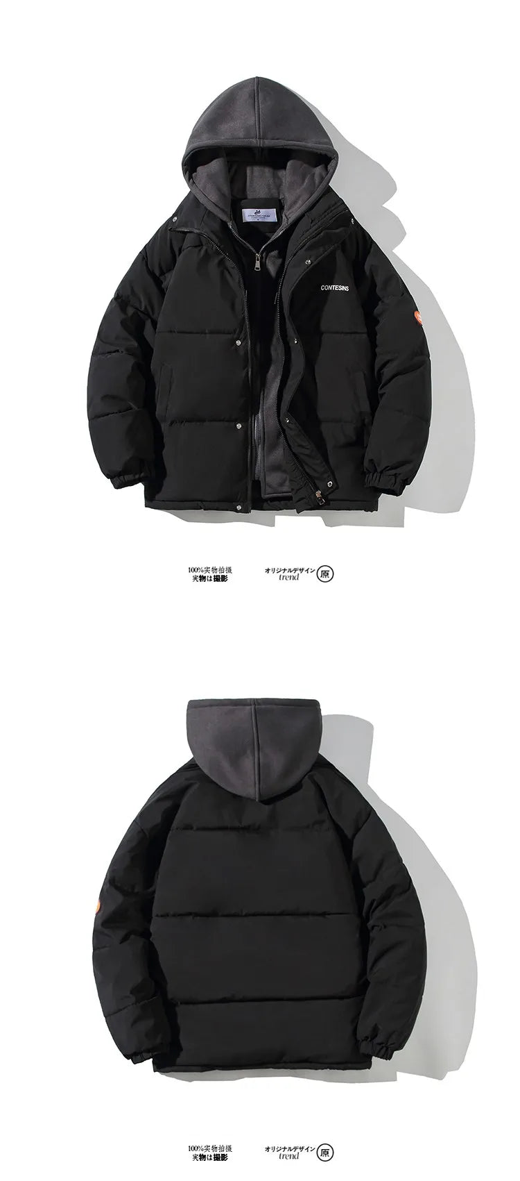 Women's Winter Oversize Jacket Down Cotton Padded Coat Female Loose Casual Overcoat Female Fashion Men Hooded Short Parkas