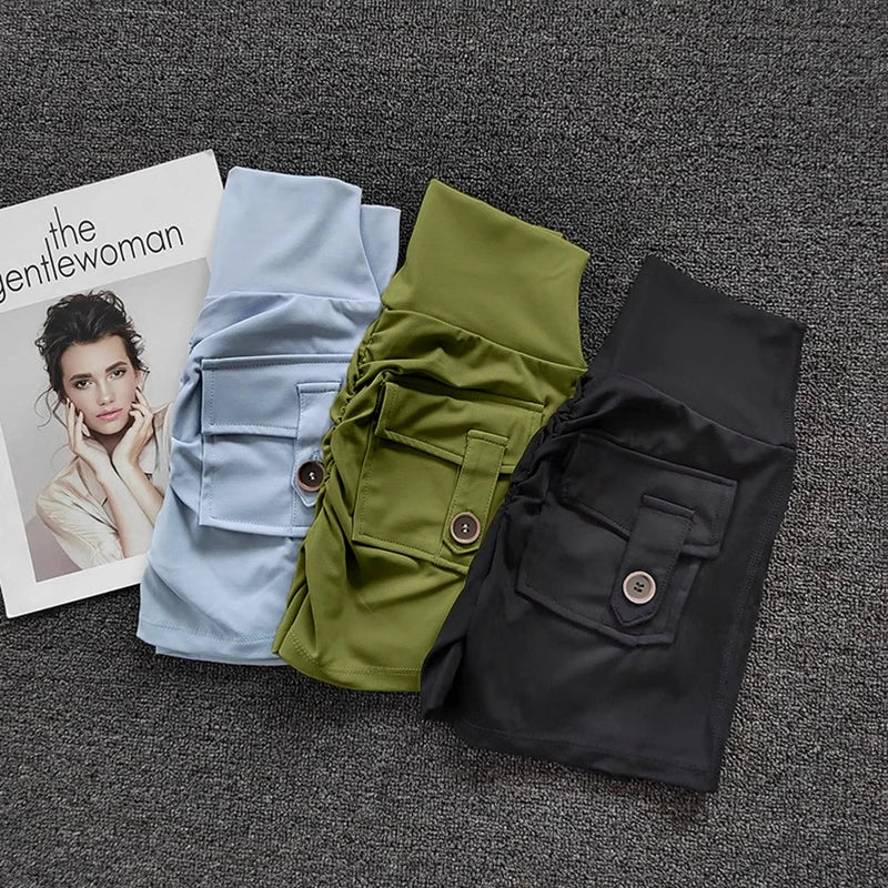 Women's Yoga Sports Shorts High Waist Peach Hip Seamless Sport With Pocket Tights Sports Workout Running Gym Shorts🏃🏻‍♀️🩳