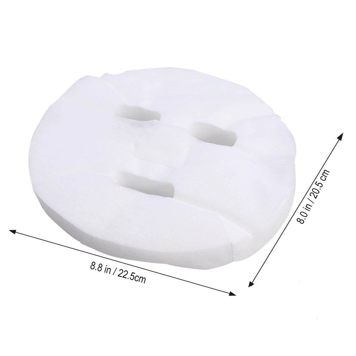 100pcs Masks Disposable Facial Mask Cotton Paper Facemask Ultrathin DIY Full Face Skin Care Beauty Tool