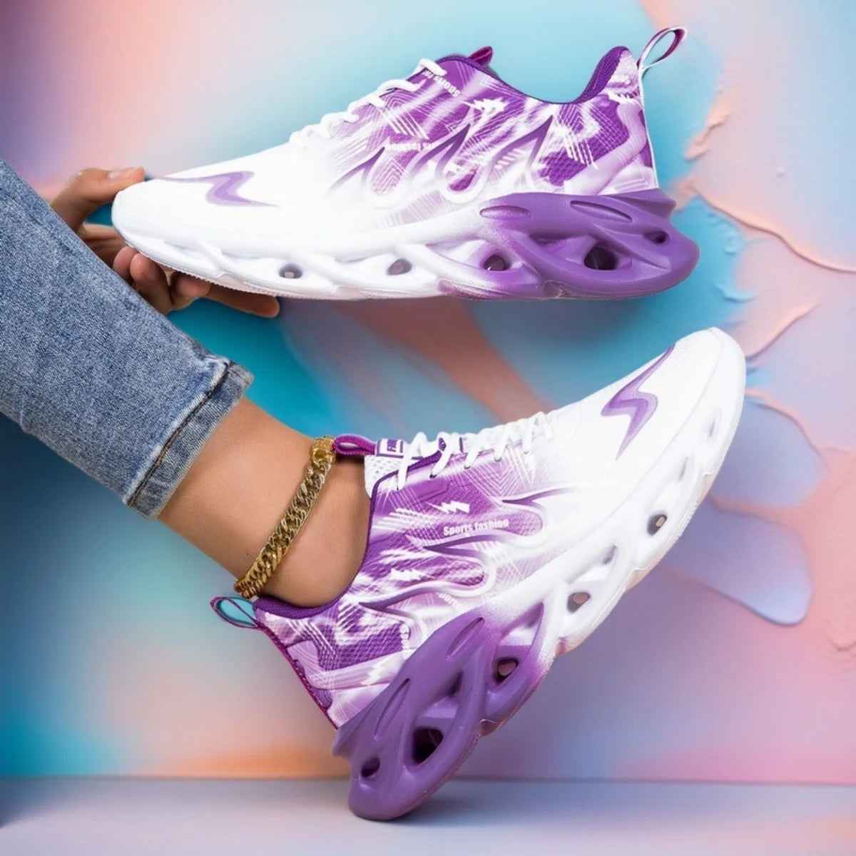 YRZL Sport Men Casual Shoes Outdoor Classic Non Slip Breathable Running Sneaker Men Comfortable Women Athletic Jogging Shoes Man