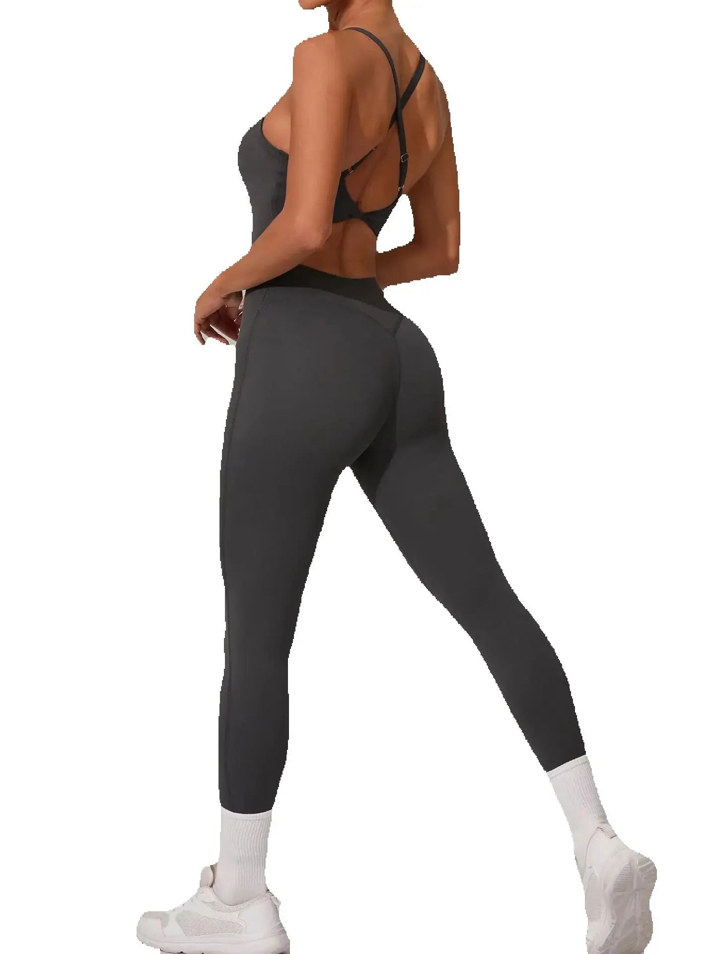 Yoga Set Women Tracksuit  Sports Jumpsuit Sexy Backless One-piece Suit Female Rompers Quick Dry Yoga Clothing Workout Bodysuits