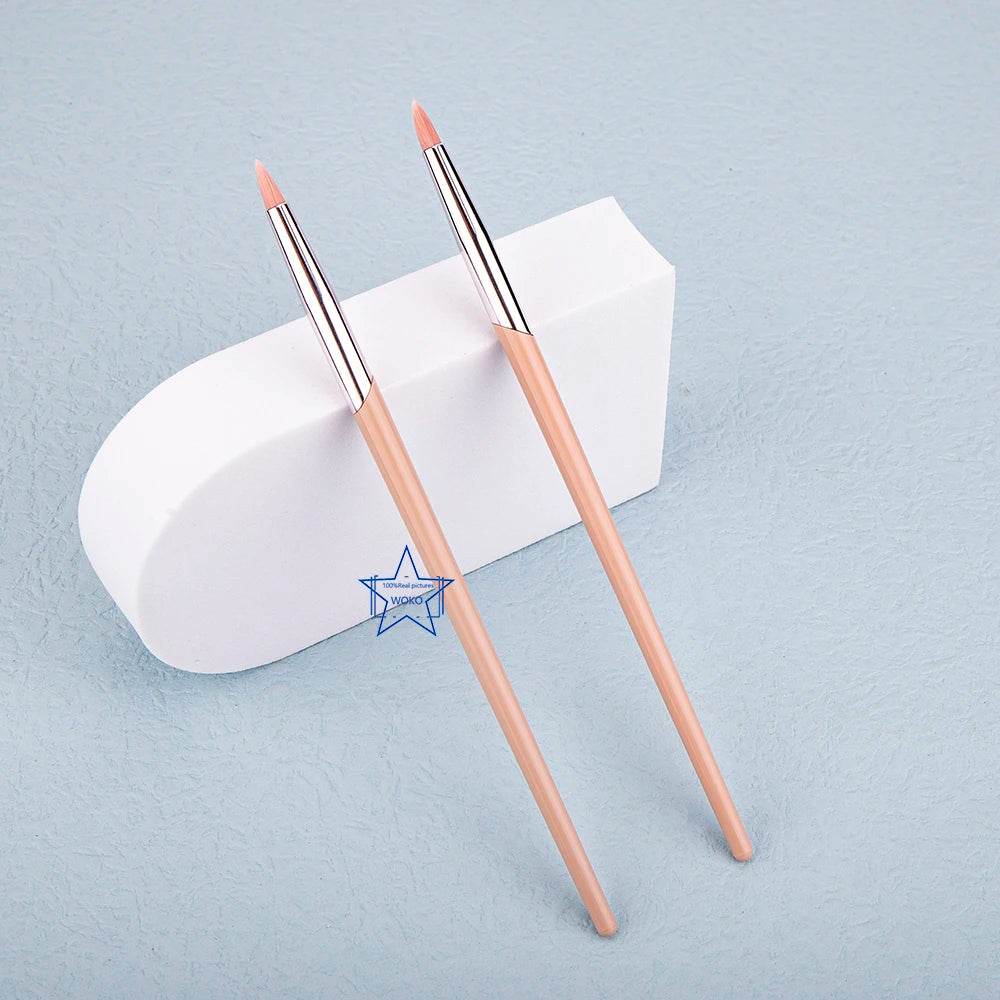 187 Pencil Tip Concealer Brush Tapered Eyeliner Concealer Brush Pink Eye  Liner Pouches ConcealerMakeup Tool