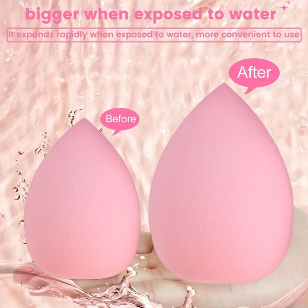 20/40Pcs Makeup Tools Kit Makeup Brushes & Headband Wristband Cleaning Tool Professional Eye Shadows Blush