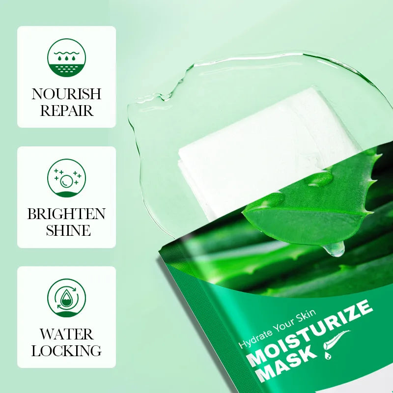 10pcs Fruits Facial Masks For Face Skincare Moisturizing Brightening Hydrating Firming Face Mask Beauty Face Skin Care Products