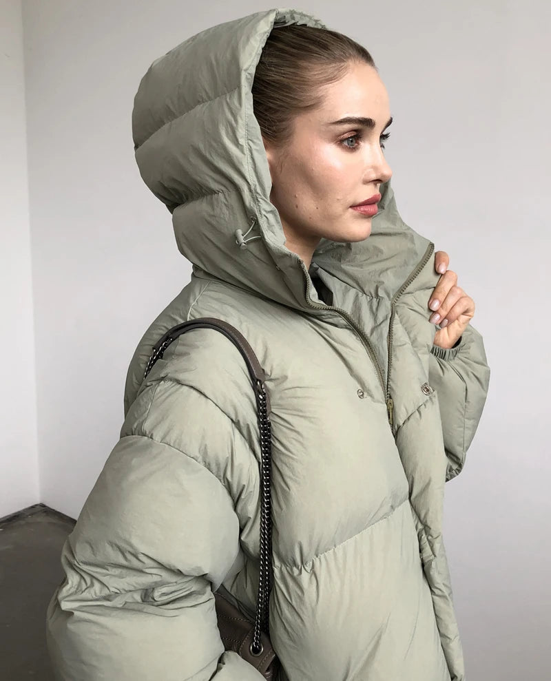 2024 Women Winter Jacket coat Stylish Thick Warm fluff Parka Female water proof outerware coat New Hot