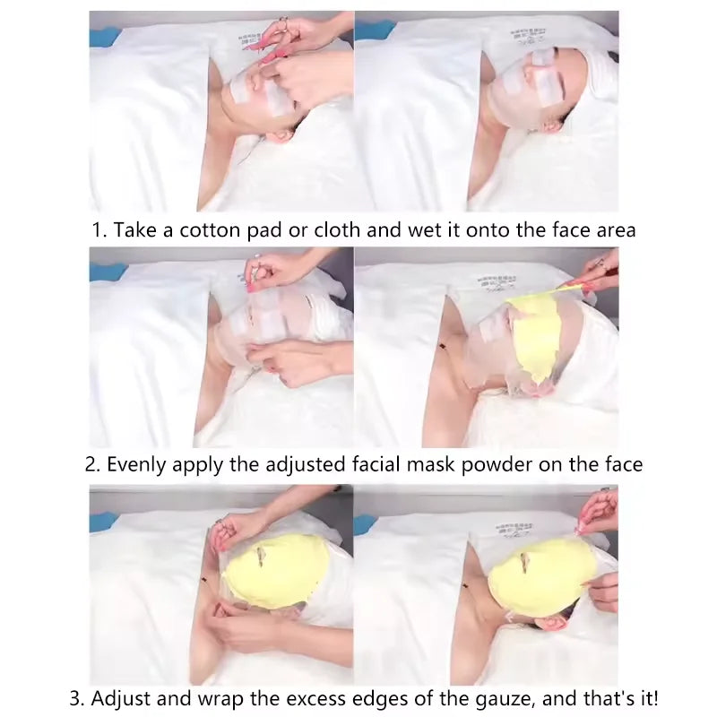 100/50pcs Soft Disposable Gauze Face Mask Paper Sheet Ultra-thin DIY Skin Care Spa Facial Mask For Beauty Salons Beauty Tools