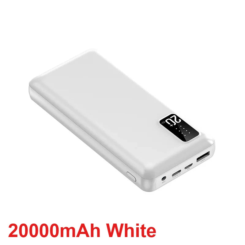 12V DC Output Power Bank 20000mAh Portable Charger External Battery Pack for Heated Vest Jacket Power Bank for Xiaomi Mi IPhone