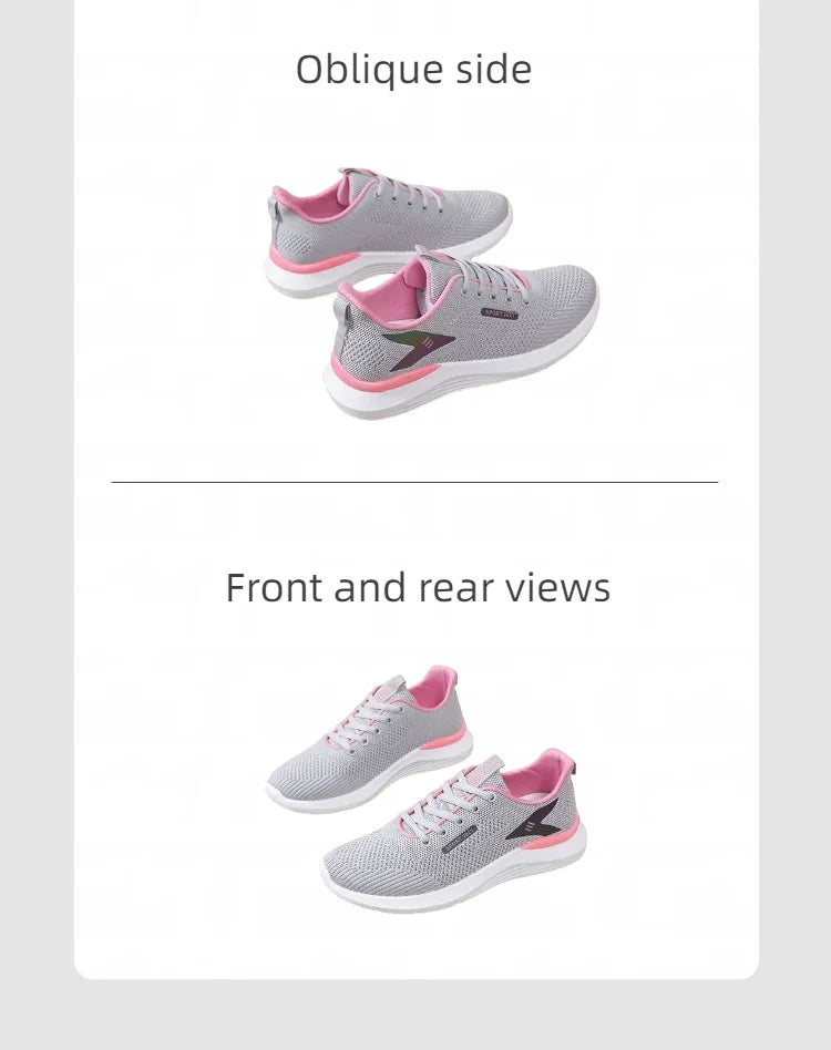 Women’s Lightweight Breathable Running Shoes for Spring Autumn Sports Casual Athletic Sneakers for Women Multifuntional Comfor