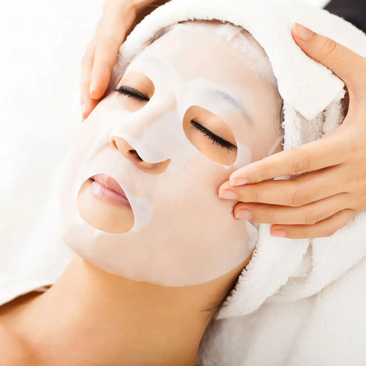 100pcs Masks Disposable Facial Mask Cotton Paper Facemask Ultrathin DIY Full Face Skin Care Beauty Tool