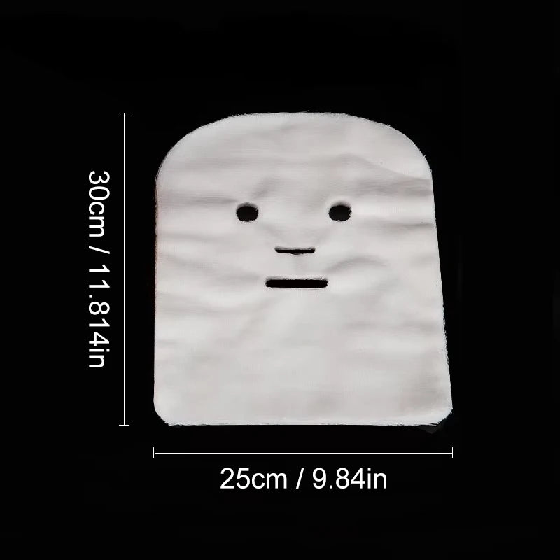 100/50pcs Soft Disposable Gauze Face Mask Paper Sheet Ultra-thin DIY Skin Care Spa Facial Mask For Beauty Salons Beauty Tools