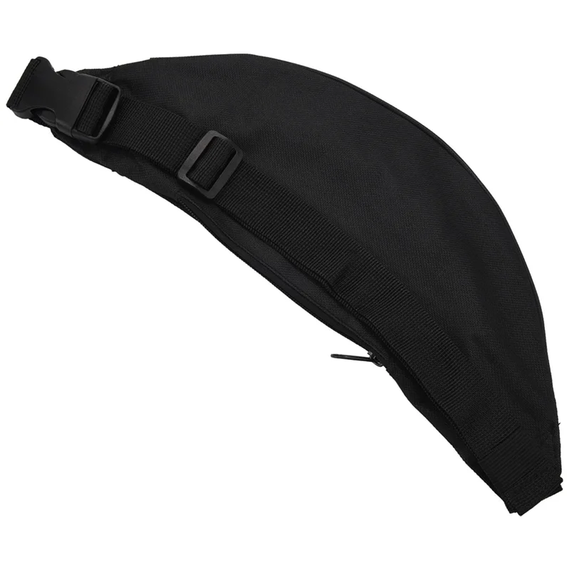 XFDZ-2X Fanny Pack For Women Men Waist Bag Unisex Waist Bag Belt Bag Zipper Pouch Packs Black