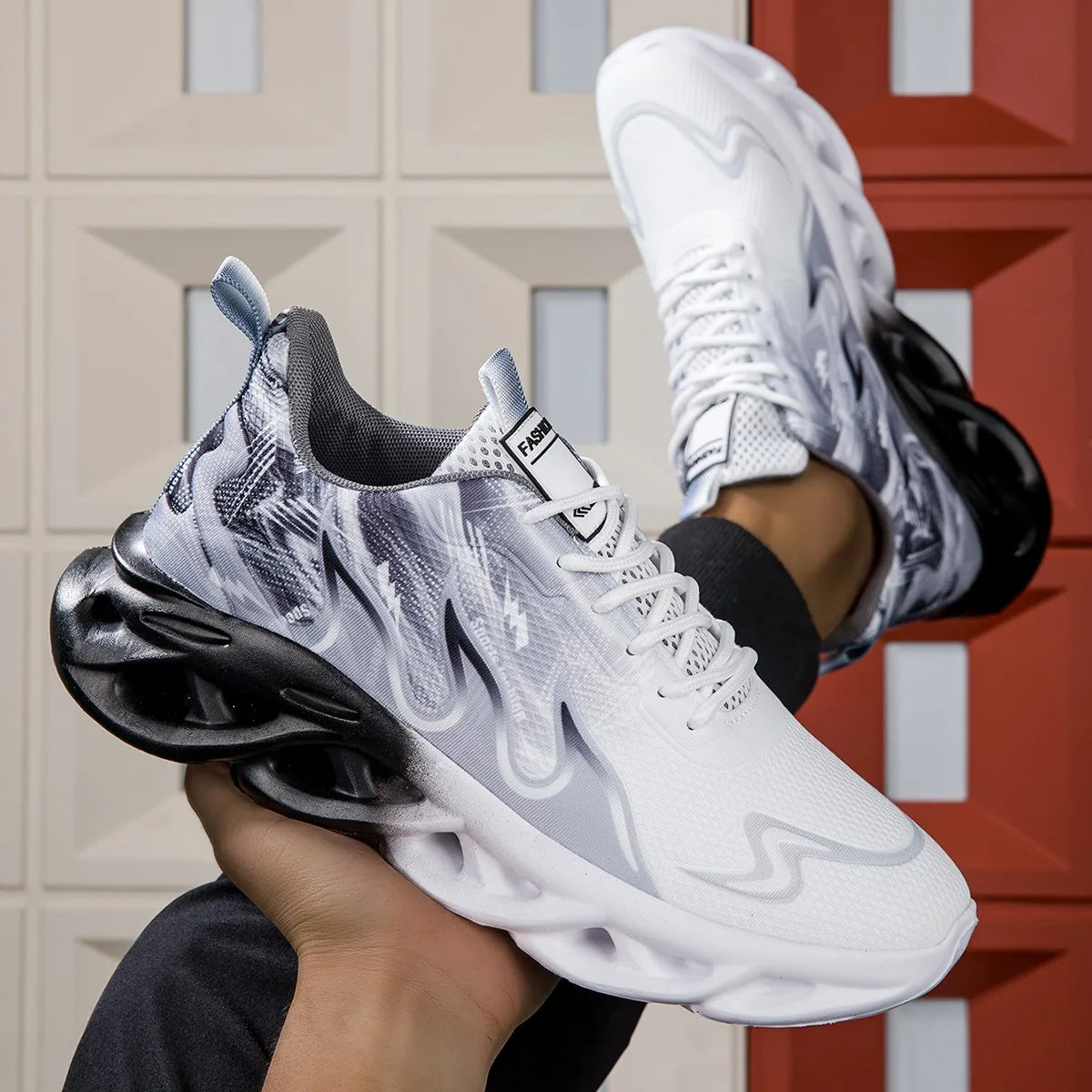 YRZL Sport Men Casual Shoes Outdoor Classic Non Slip Breathable Running Sneaker Men Comfortable Women Athletic Jogging Shoes Man