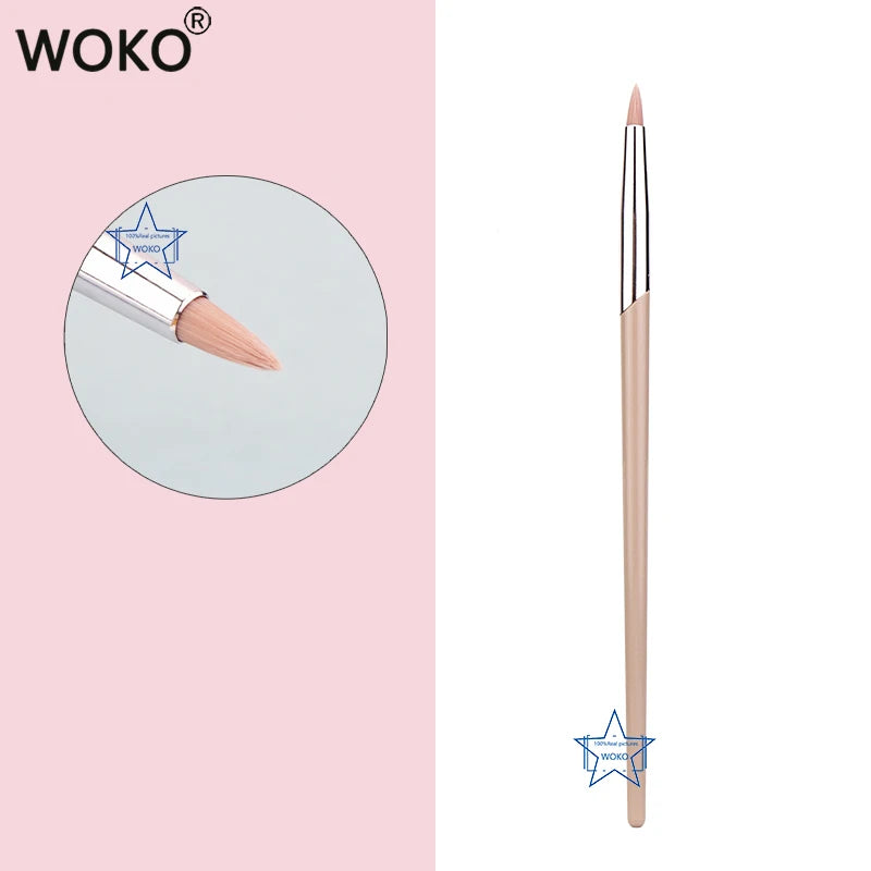 187 Pencil Tip Concealer Brush Tapered Eyeliner Concealer Brush Pink Eye  Liner Pouches ConcealerMakeup Tool
