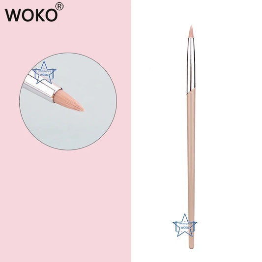 187 Pencil Tip Concealer Brush Tapered Eyeliner Concealer Brush Pink Eye  Liner Pouches ConcealerMakeup Tool