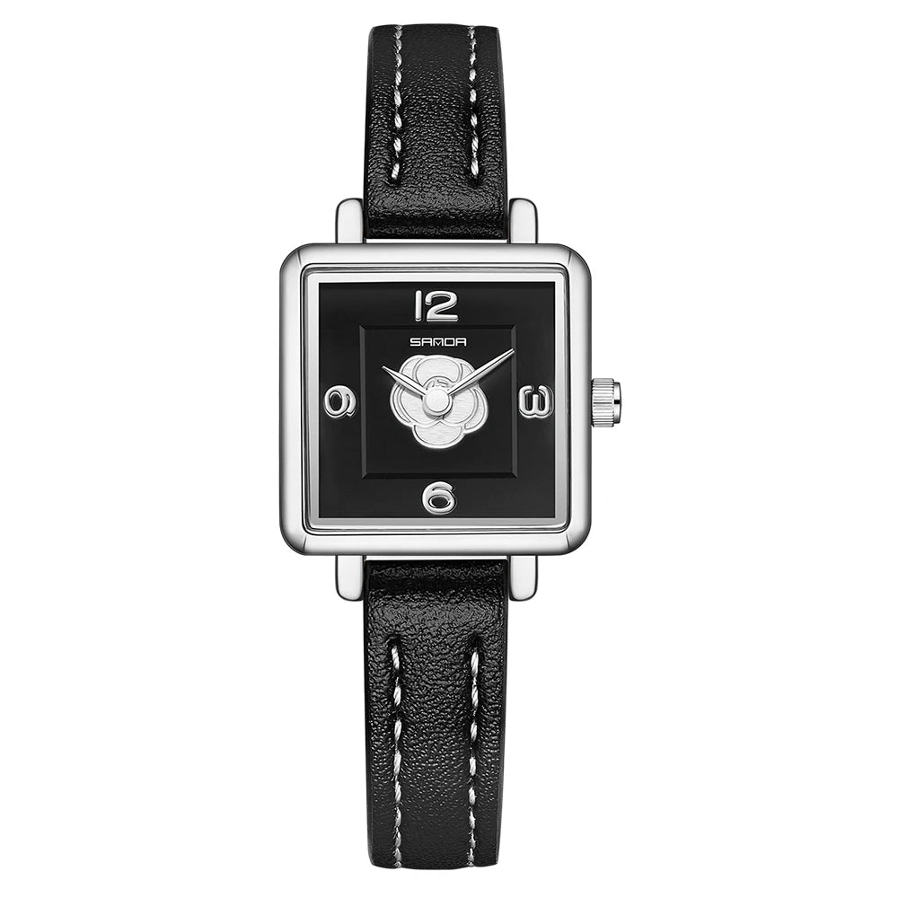 Womens Watches for Woman Stainless Steel ladies Watch Minimalist Girl Clock Outdoor Travel Woman Square Wristwatches Reloj Homer