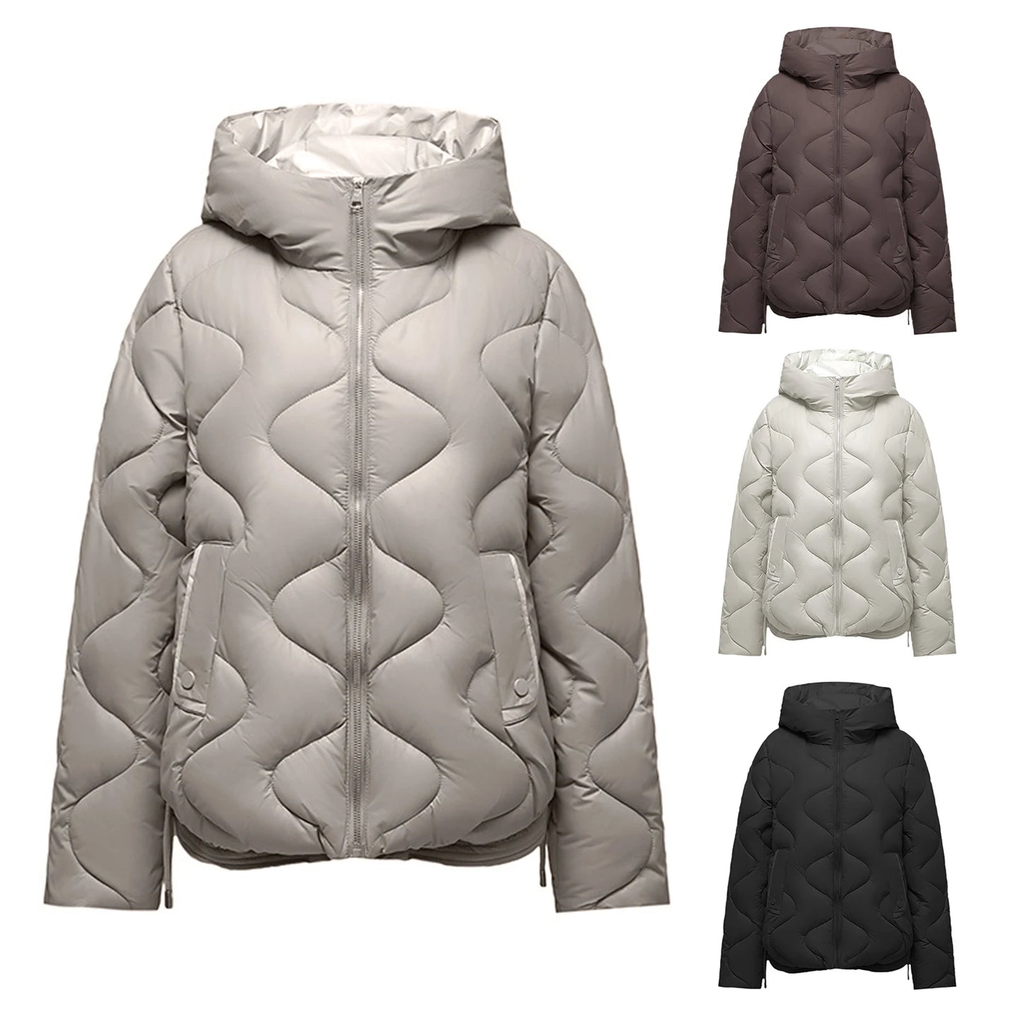 2023 New Women Winter Jacket Long Warm Parkas Female Thicken Coat Cotton Padded Parka Jacket Hooded Outwear M-4XL