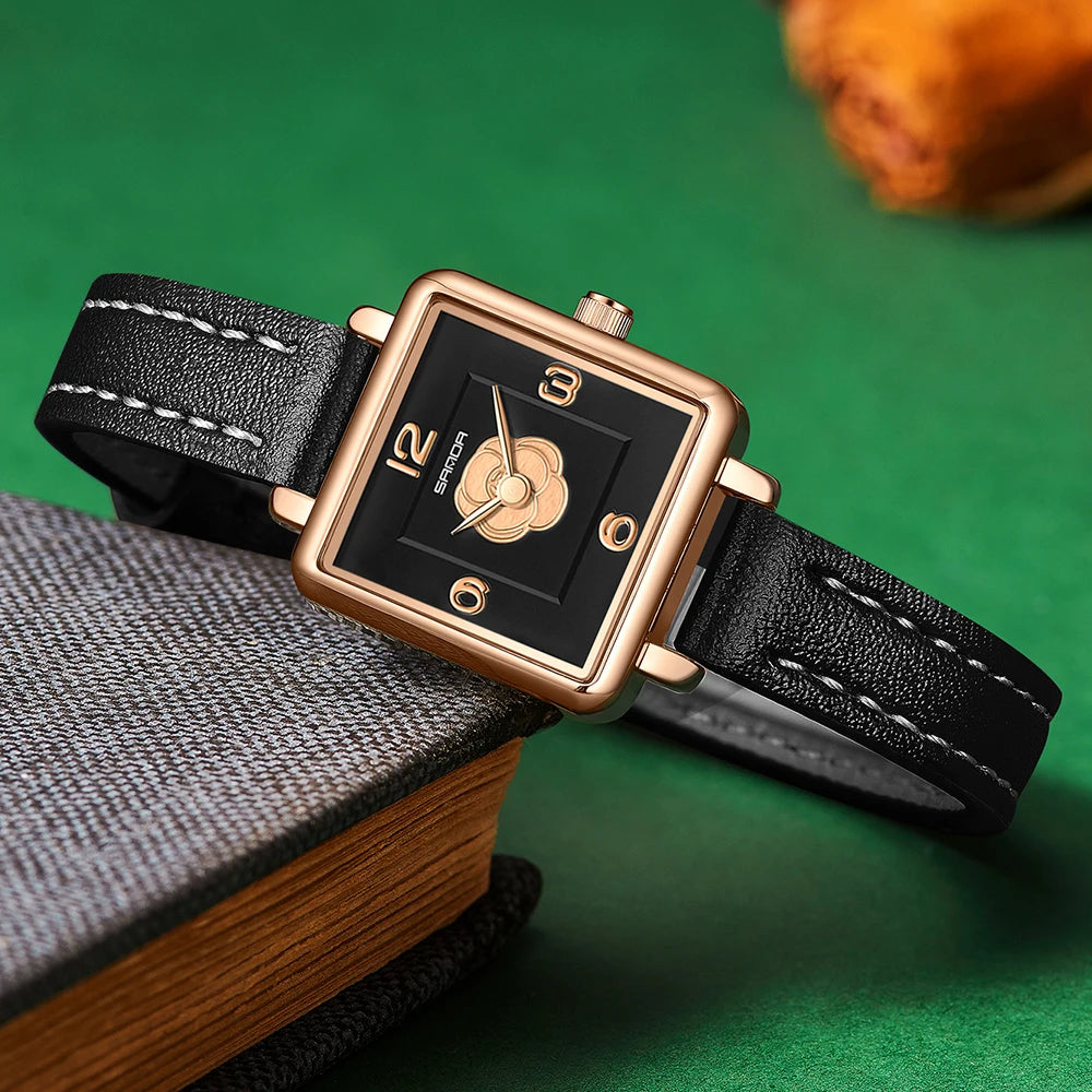 Womens Watches for Woman Stainless Steel ladies Watch Minimalist Girl Clock Outdoor Travel Woman Square Wristwatches Reloj Homer